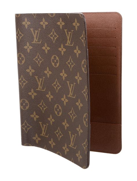 louis vuitton desk agenda cover monogram